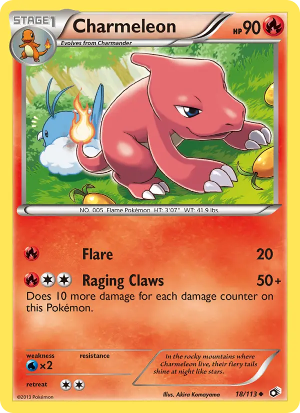 Charmeleon card