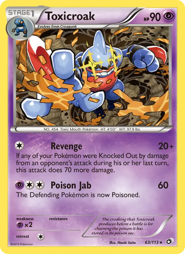 Toxicroak card