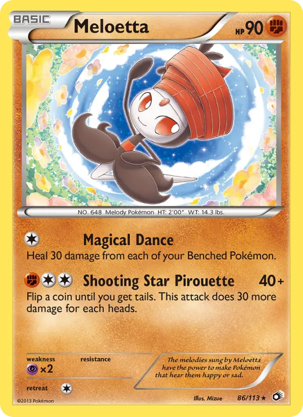 Meloetta card