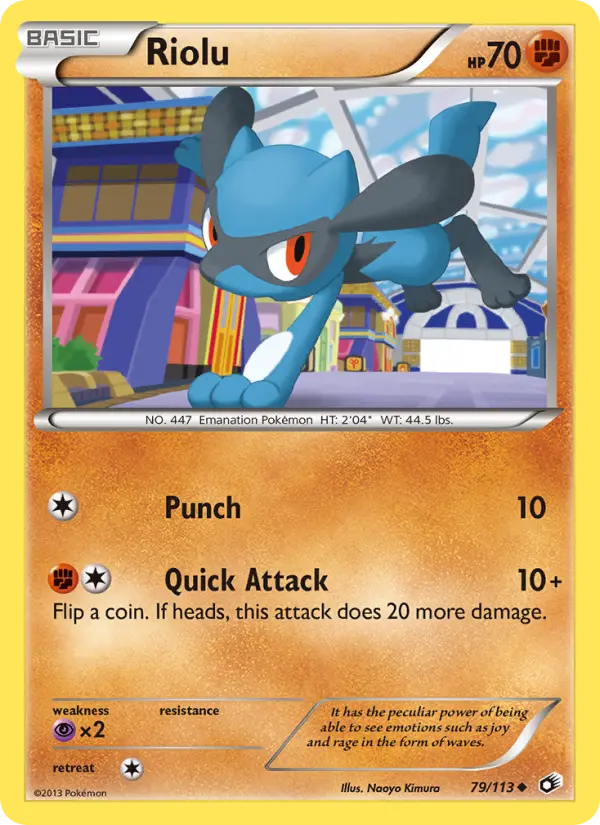 Riolu card