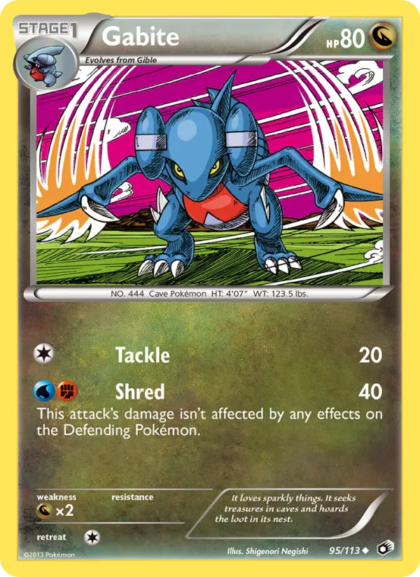 Gabite card