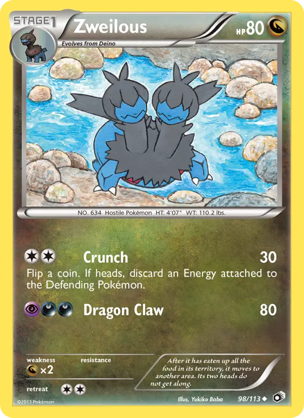Zweilous card