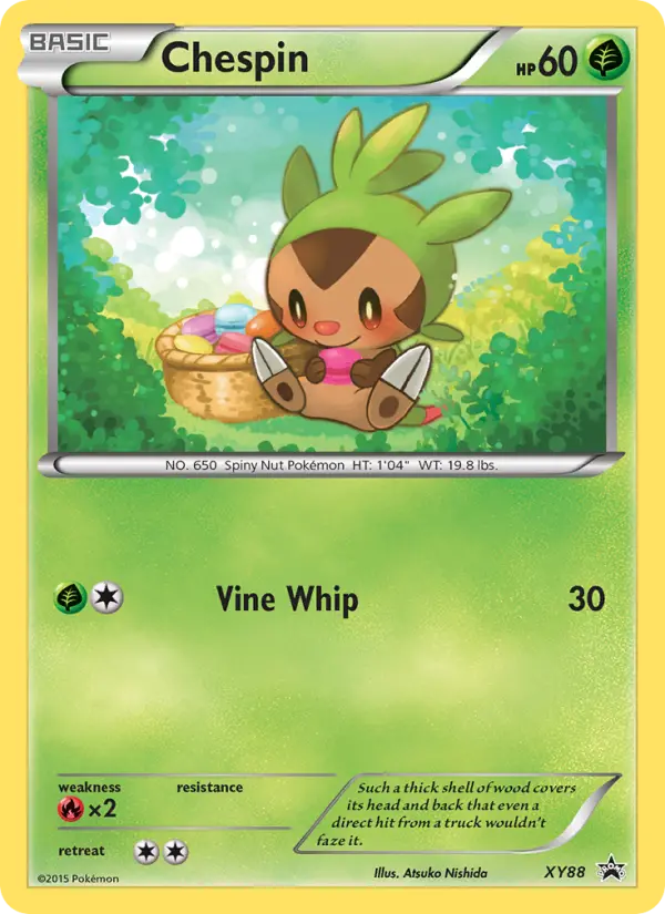 Chespin card