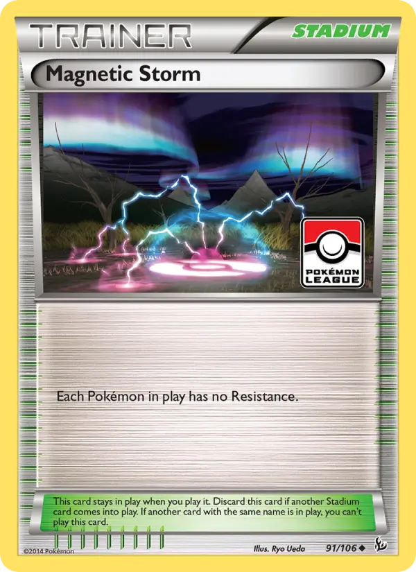 Magnetic Storm card