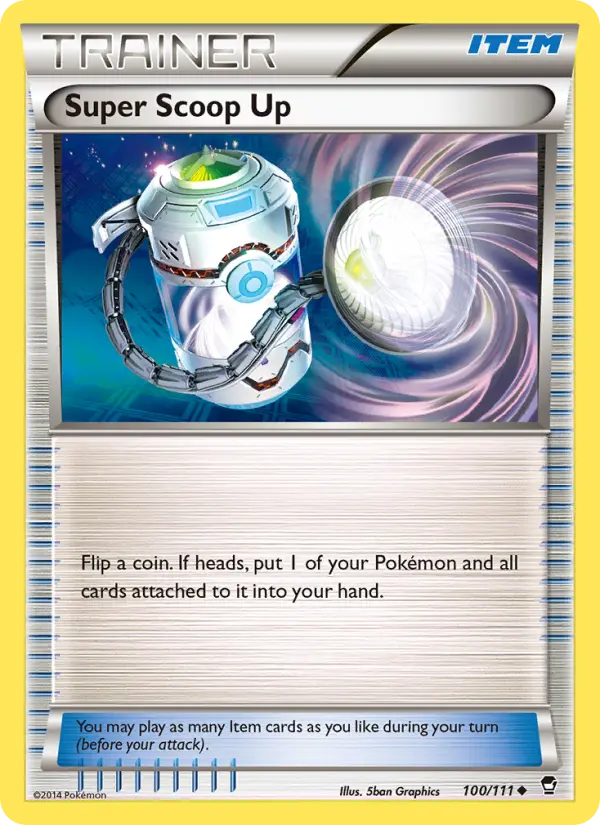 Super Scoop Up card