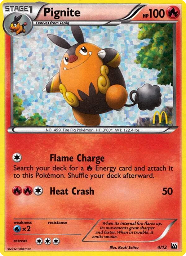 Flame Charge card