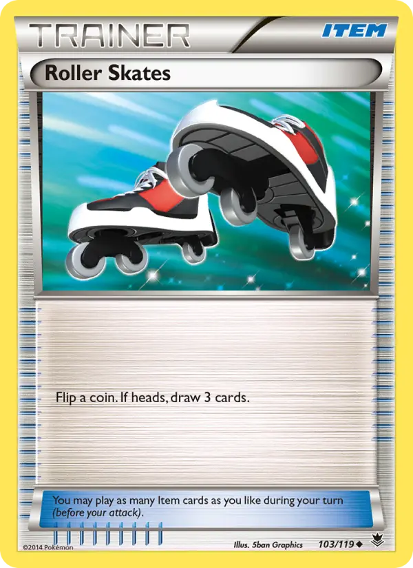 Roller Skates card