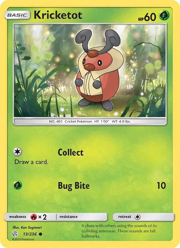 Kricketot card