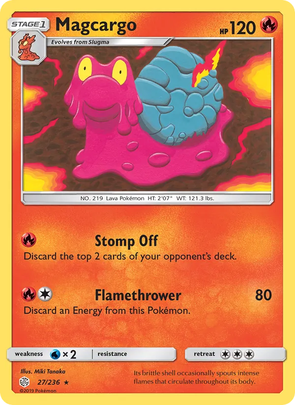 Magcargo card