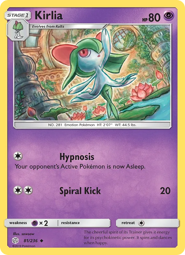 Kirlia card
