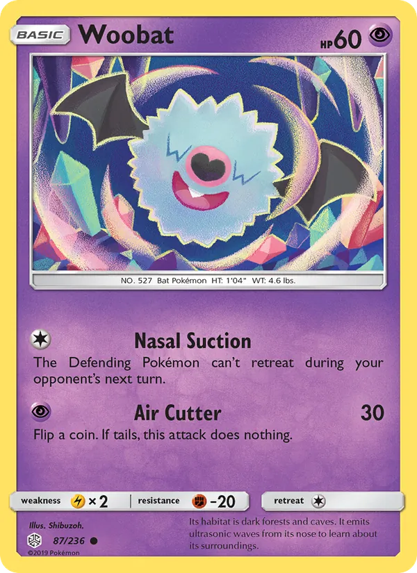 Woobat card