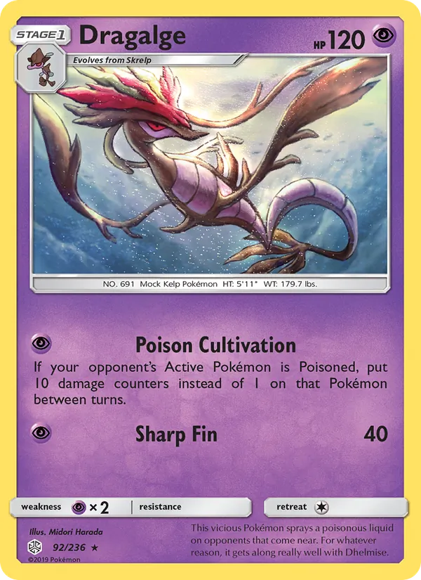 Dragalge card