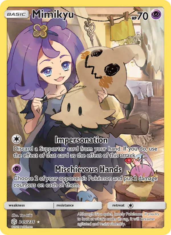 Mimikyu card