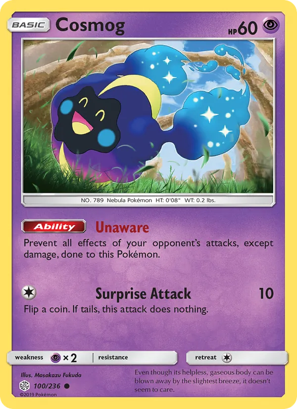 Cosmog card