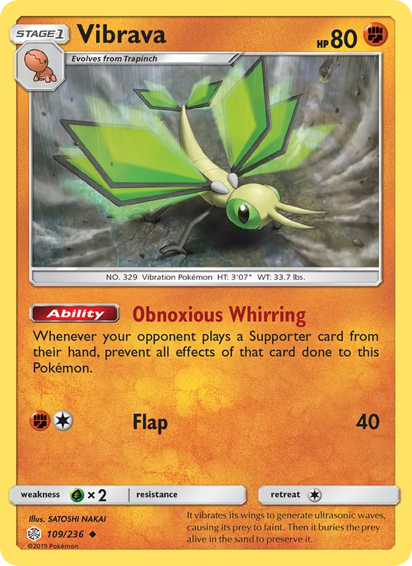 Vibrava card