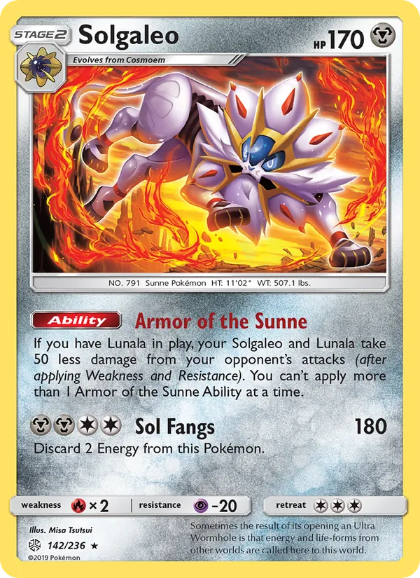 Solgaleo card