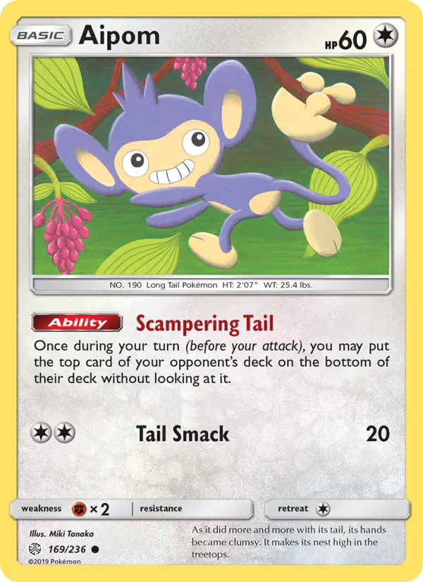 Aipom card
