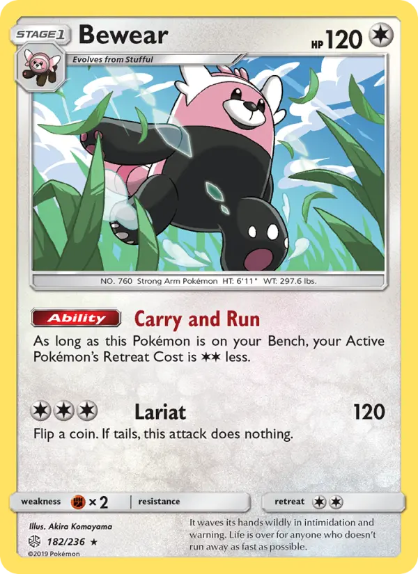 Bewear card