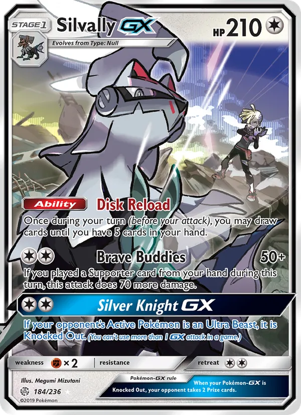 Silvally GX card