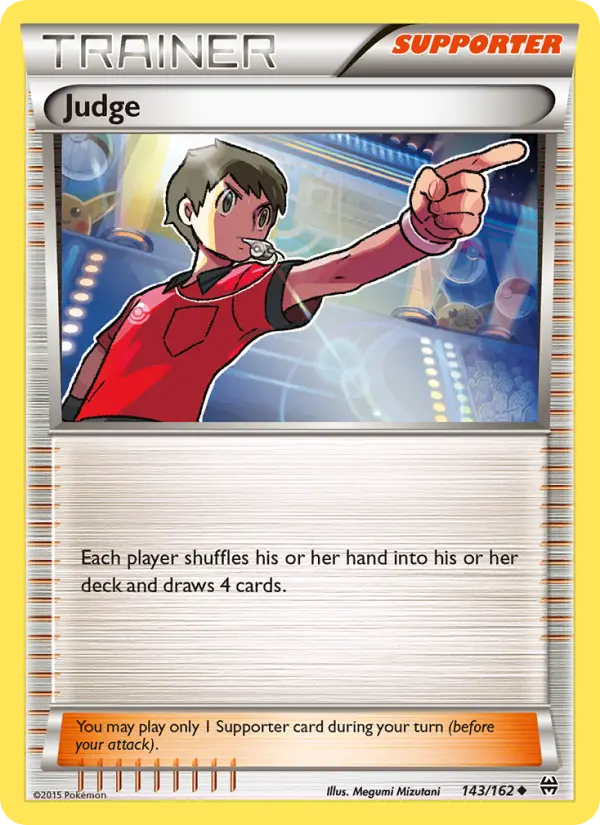 Judge card