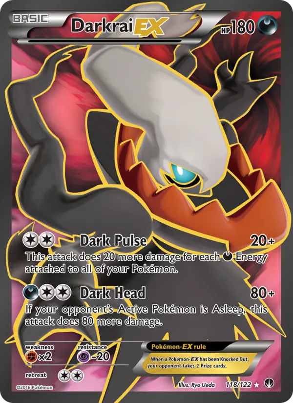 Darkrai EX card