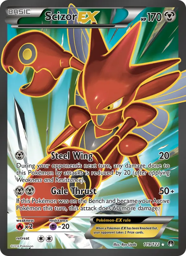 Scizor EX card