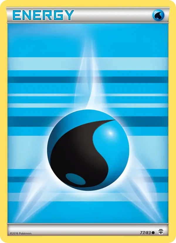Water Energy card
