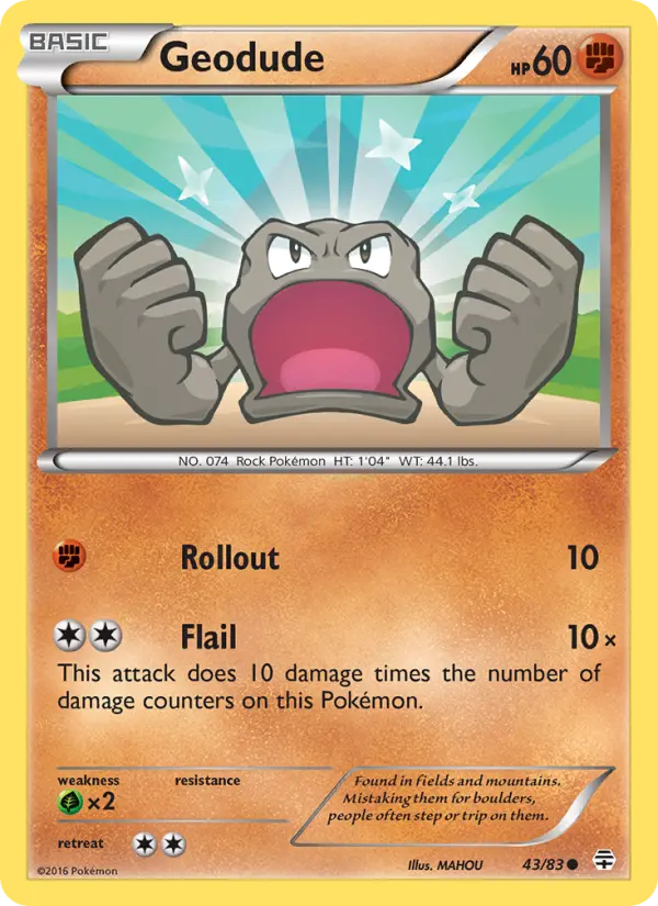 Geodude card