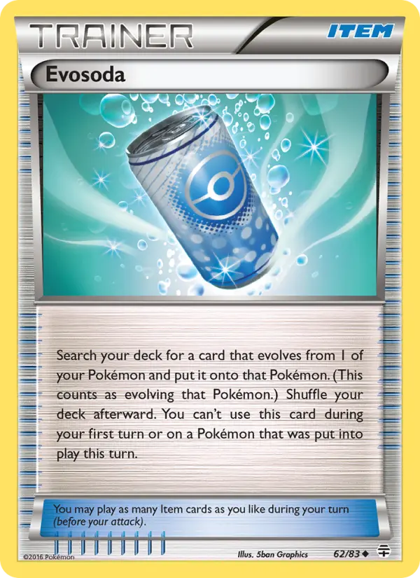 Evosoda card