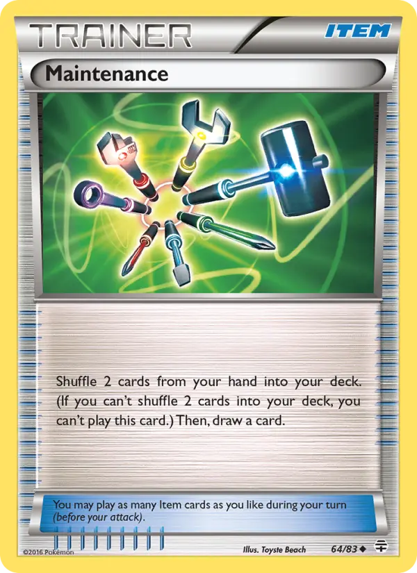 Maintenance card