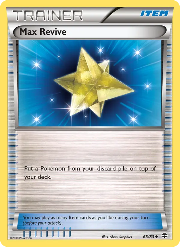 Max Revive card