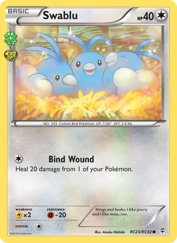 Swablu card