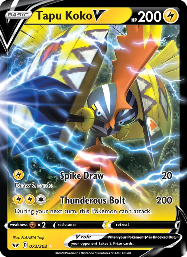 Tapu Koko V card