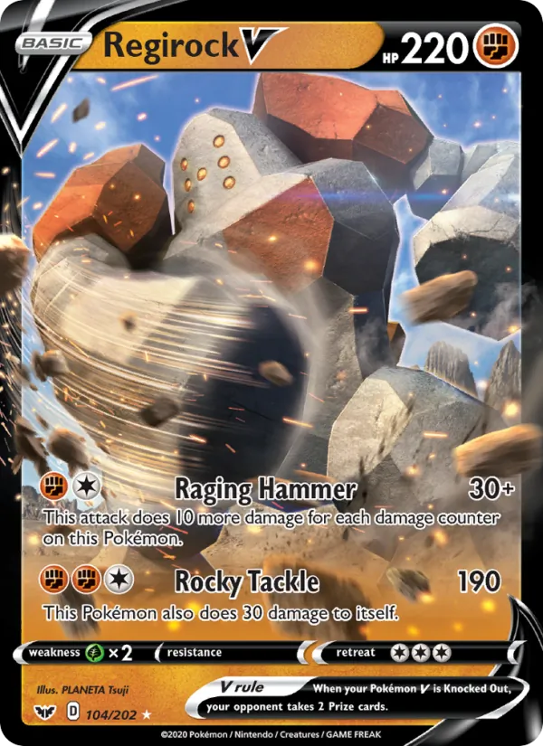 Regirock V card