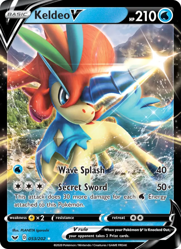 Keldeo V card