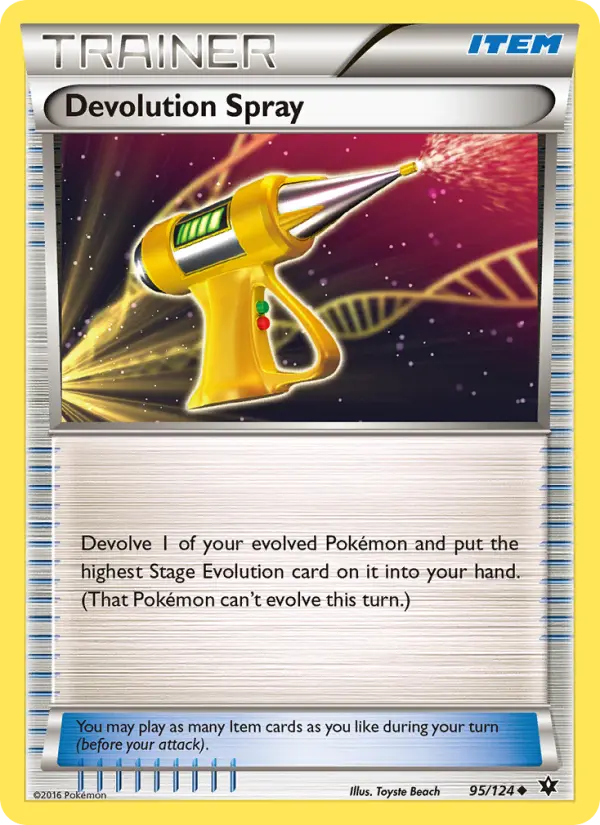 Devolution Spray card