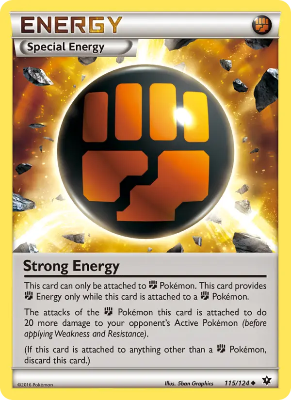 Strong Energy card