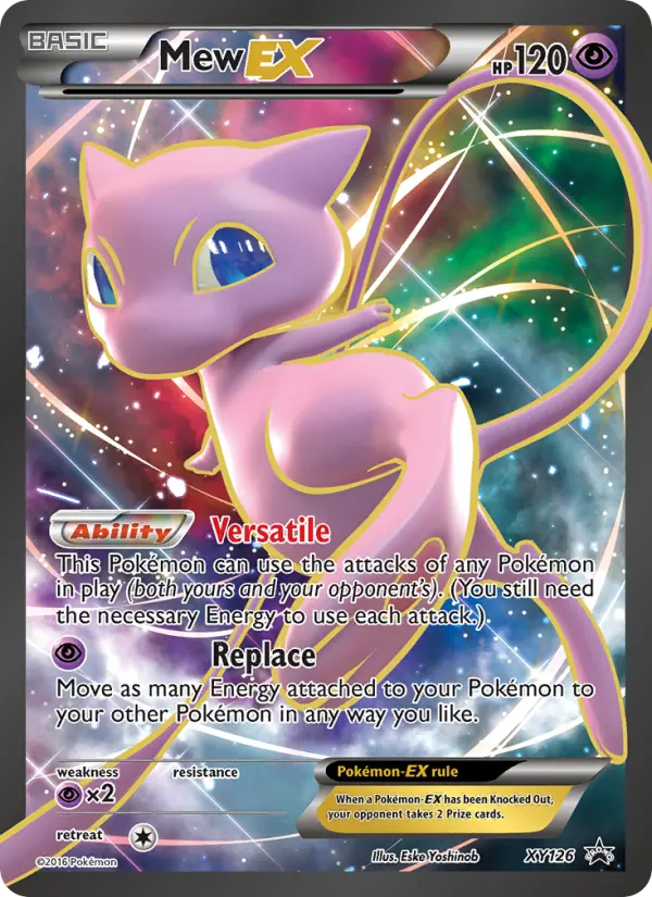 Mew EX card