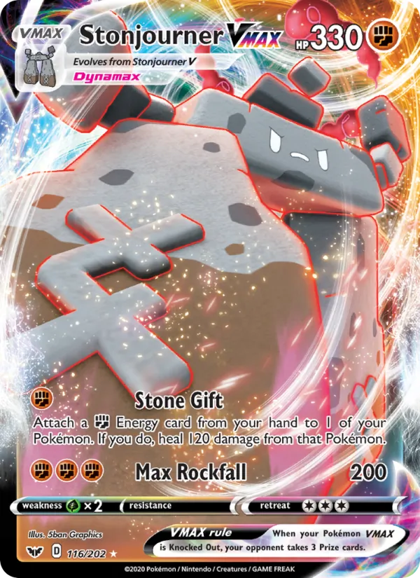 Stonjourner VMAX card