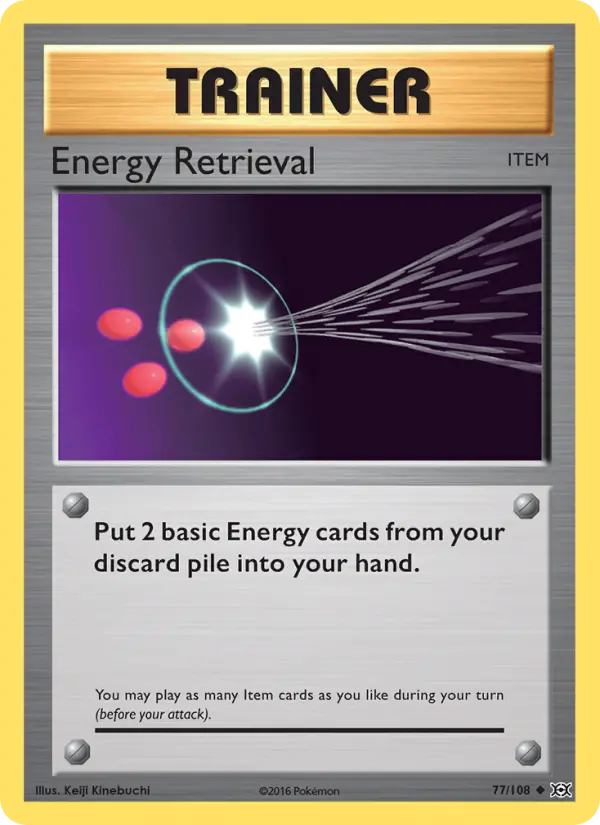 Energy Retrieval card
