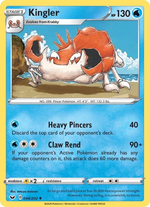 Kingler card