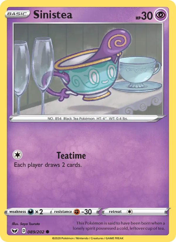 Sinistea card