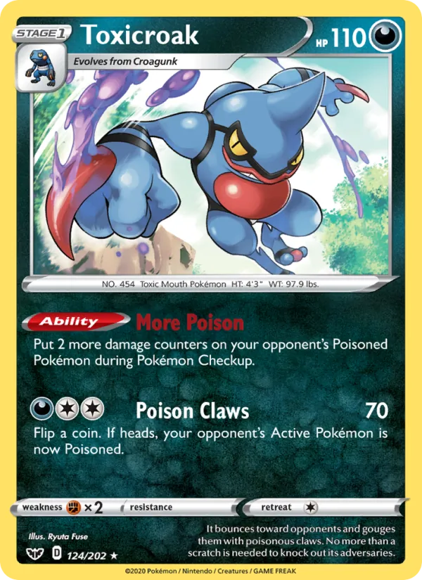 Toxicroak card