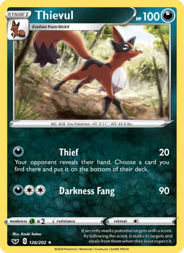 Thievul card