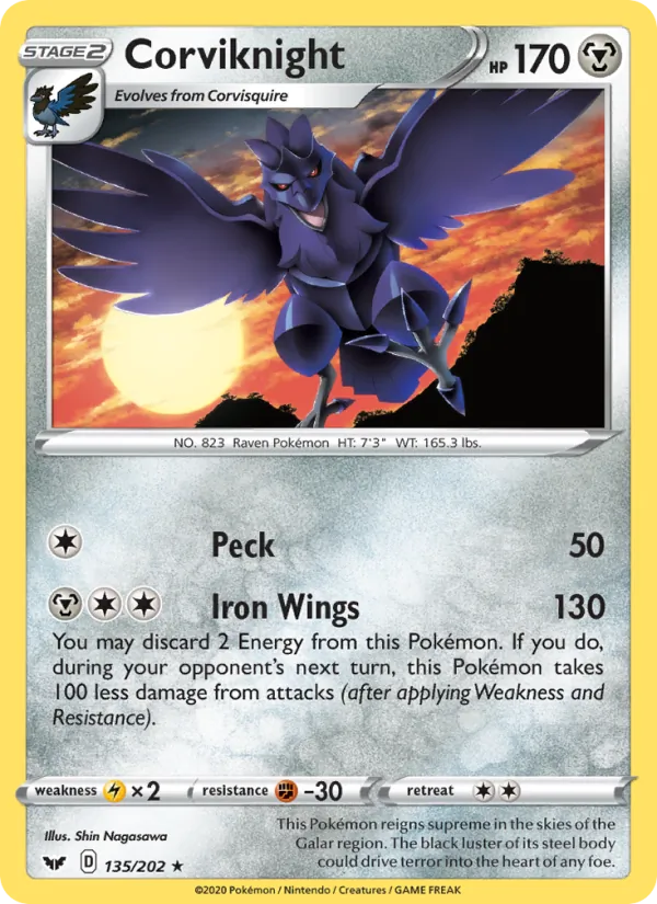 Corviknight card