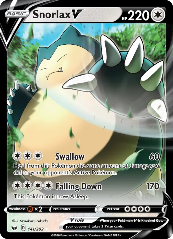 Snorlax V card