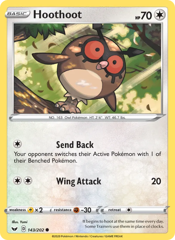 Hoothoot card