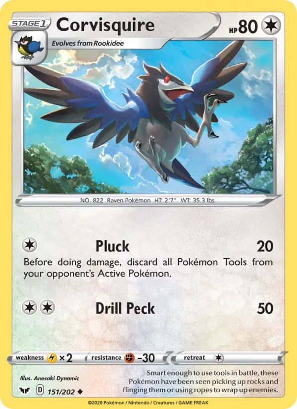 Corvisquire card