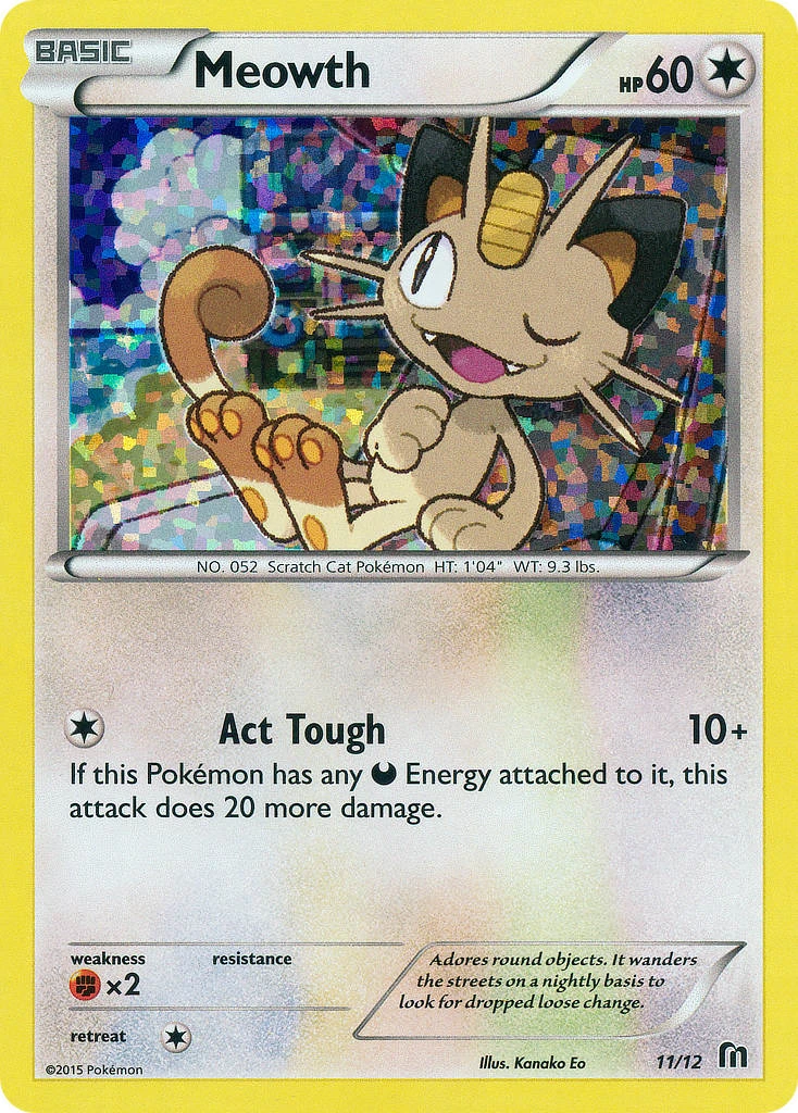 Act Tough card
