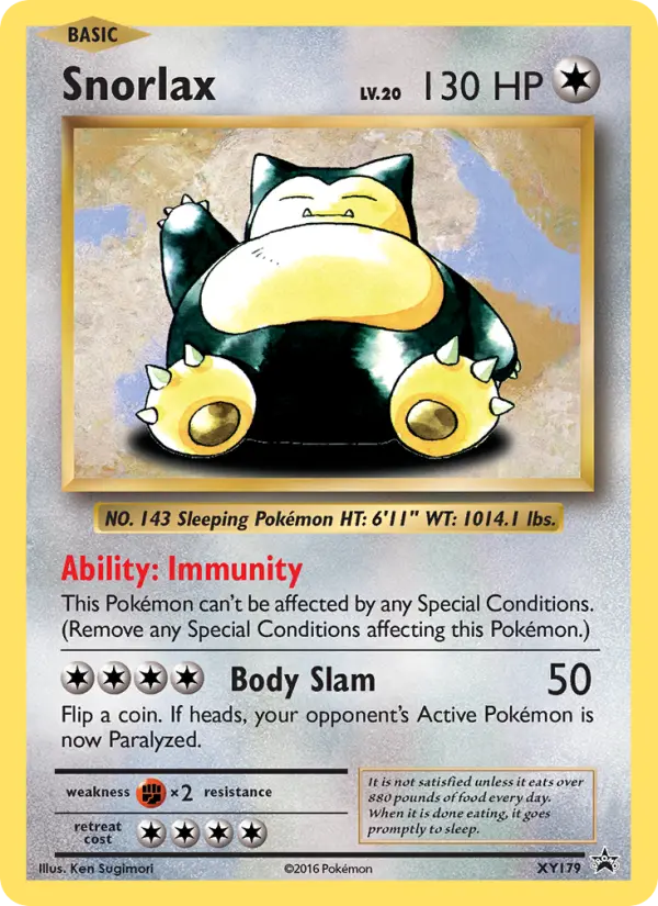 Snorlax card